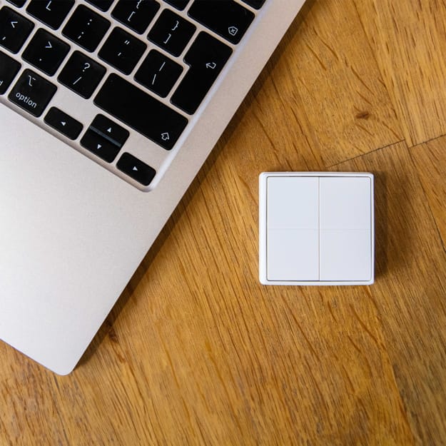 Shelly BLU Wall Switch 4 & Legrand Stand Alone Adapter (03)